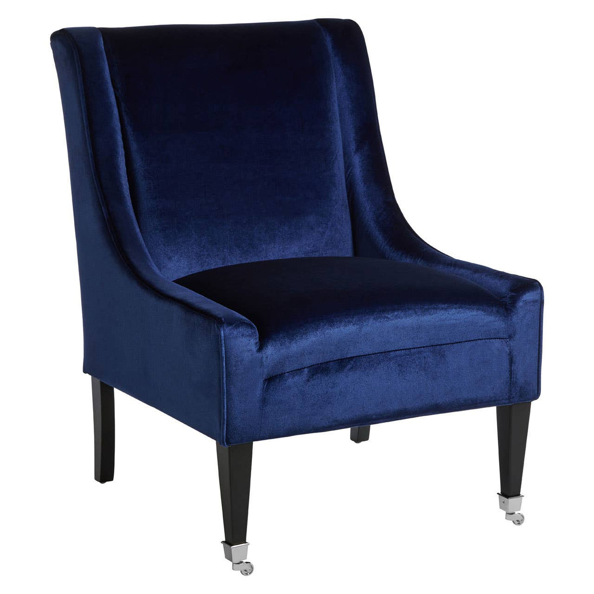 Downton Blue Velvet Chair.