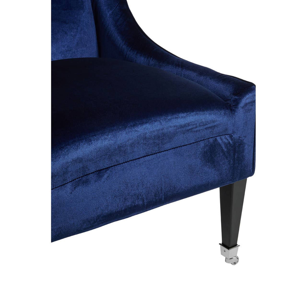 Downton Blue Velvet Chair.