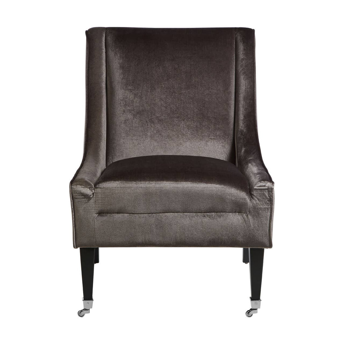 Downton Grey Velvet Chair.