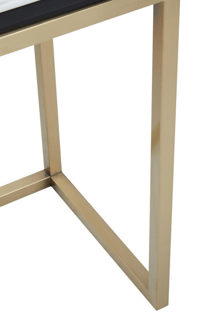 Noosa & Co. Living Dumas Black and White Console Table with Drawers House of Isabella UK