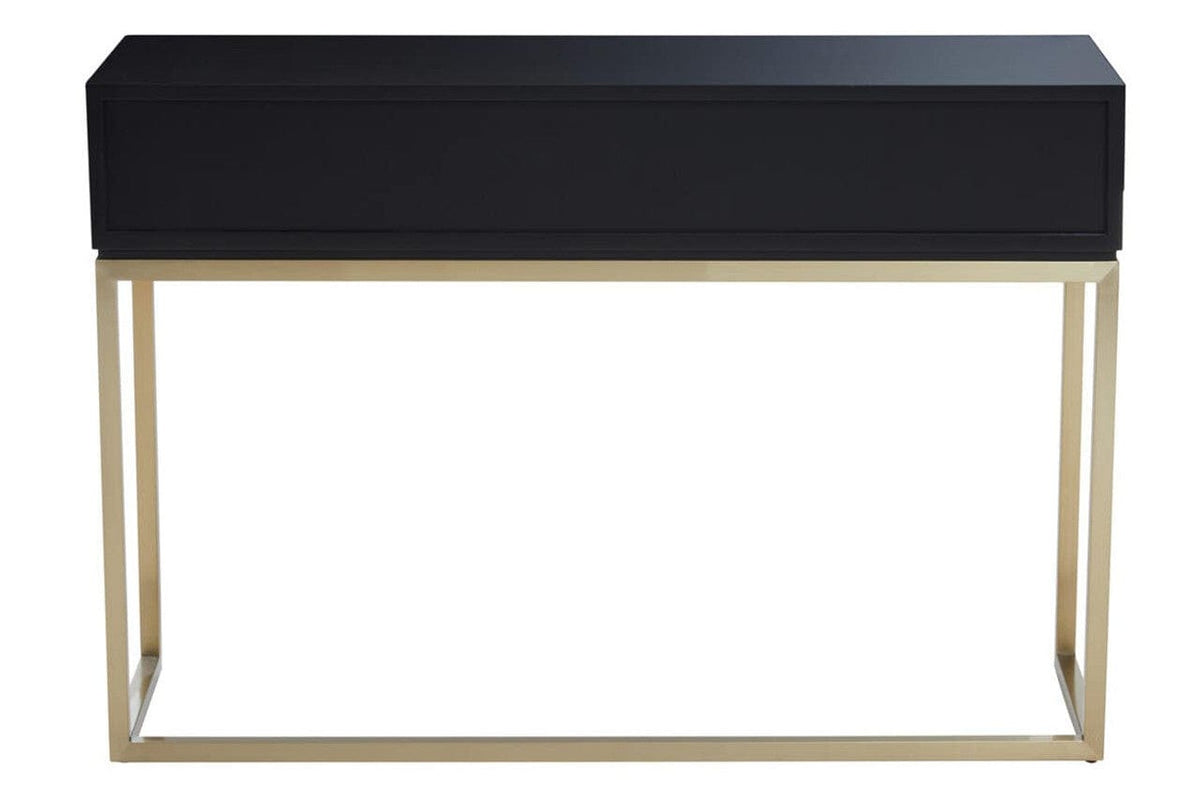 Noosa & Co. Living Dumas Black and White Console Table with Drawers House of Isabella UK