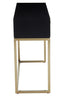Noosa & Co. Living Dumas Black and White Console Table with Drawers House of Isabella UK