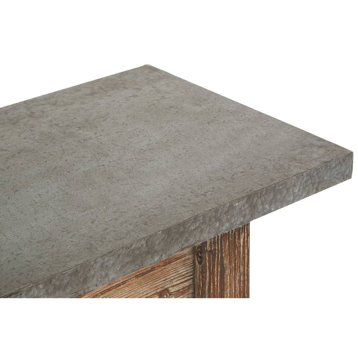 Noosa & Co. Living Elementary Antique Wood Finish Console Table House of Isabella UK