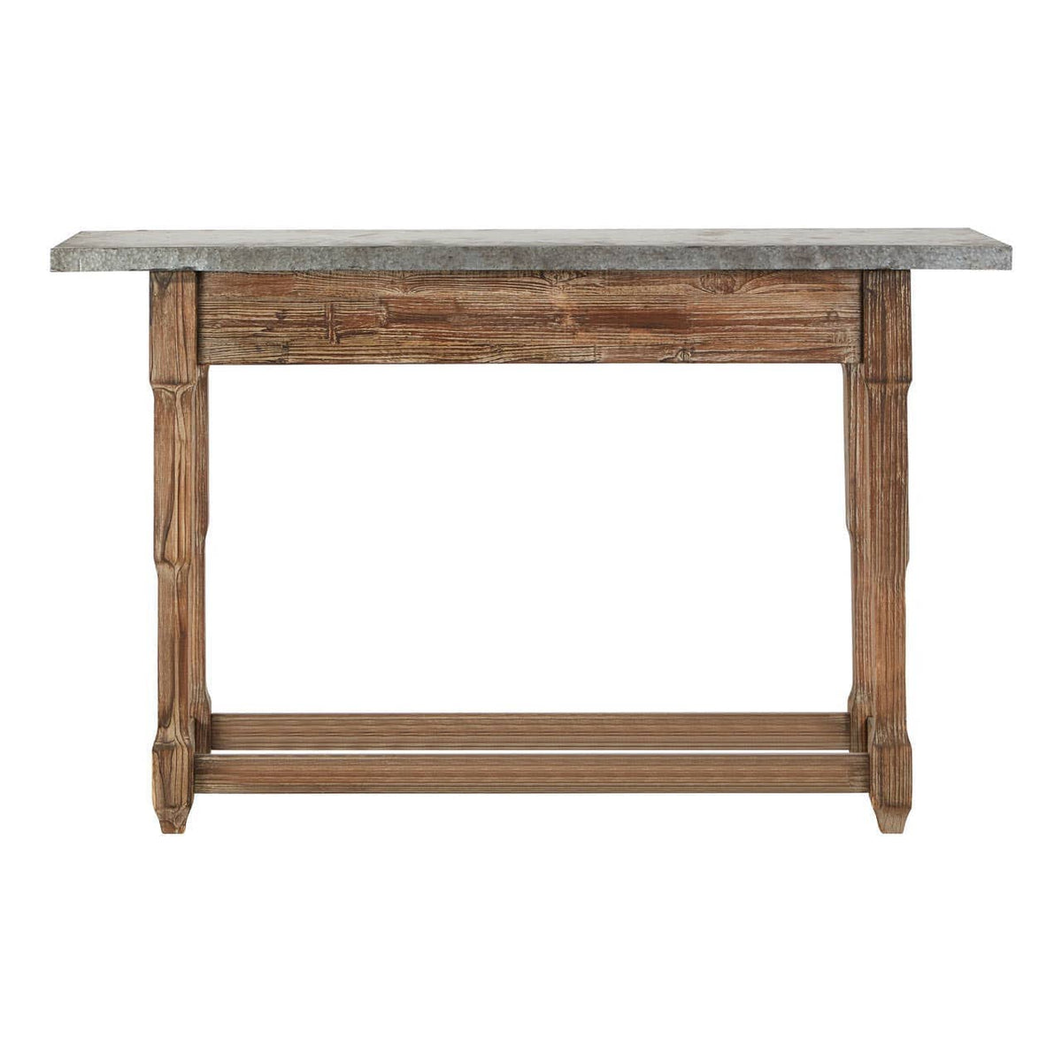 Noosa & Co. Living Elementary Antique Wood Finish Console Table House of Isabella UK