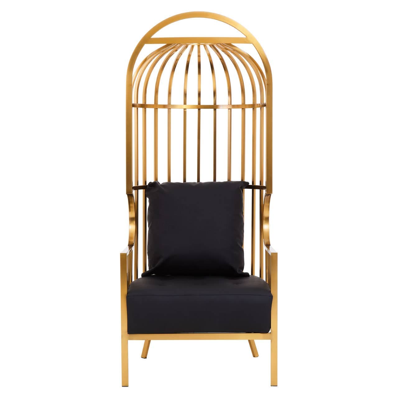 Noosa & Co. Living Eliza Brushed Gold Dome Cage Chair House of Isabella UK