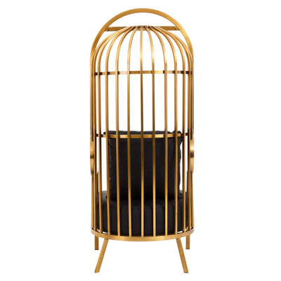 Noosa & Co. Living Eliza Brushed Gold Dome Cage Chair House of Isabella UK