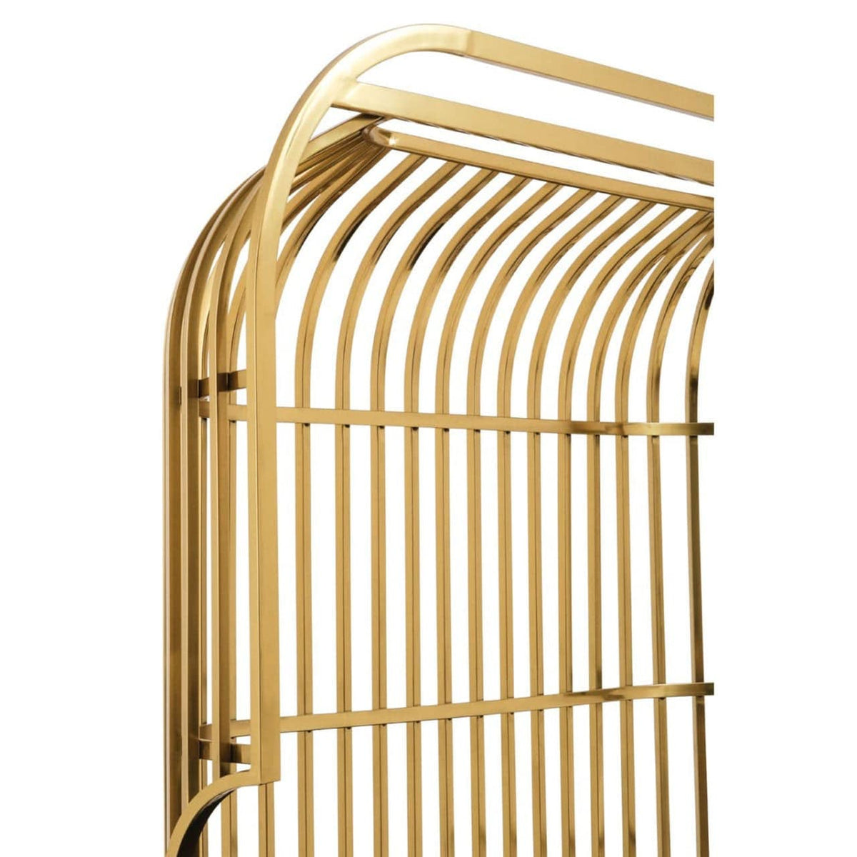 Noosa & Co. Living Eliza Gold Dome Cage Two Seat Sofa House of Isabella UK