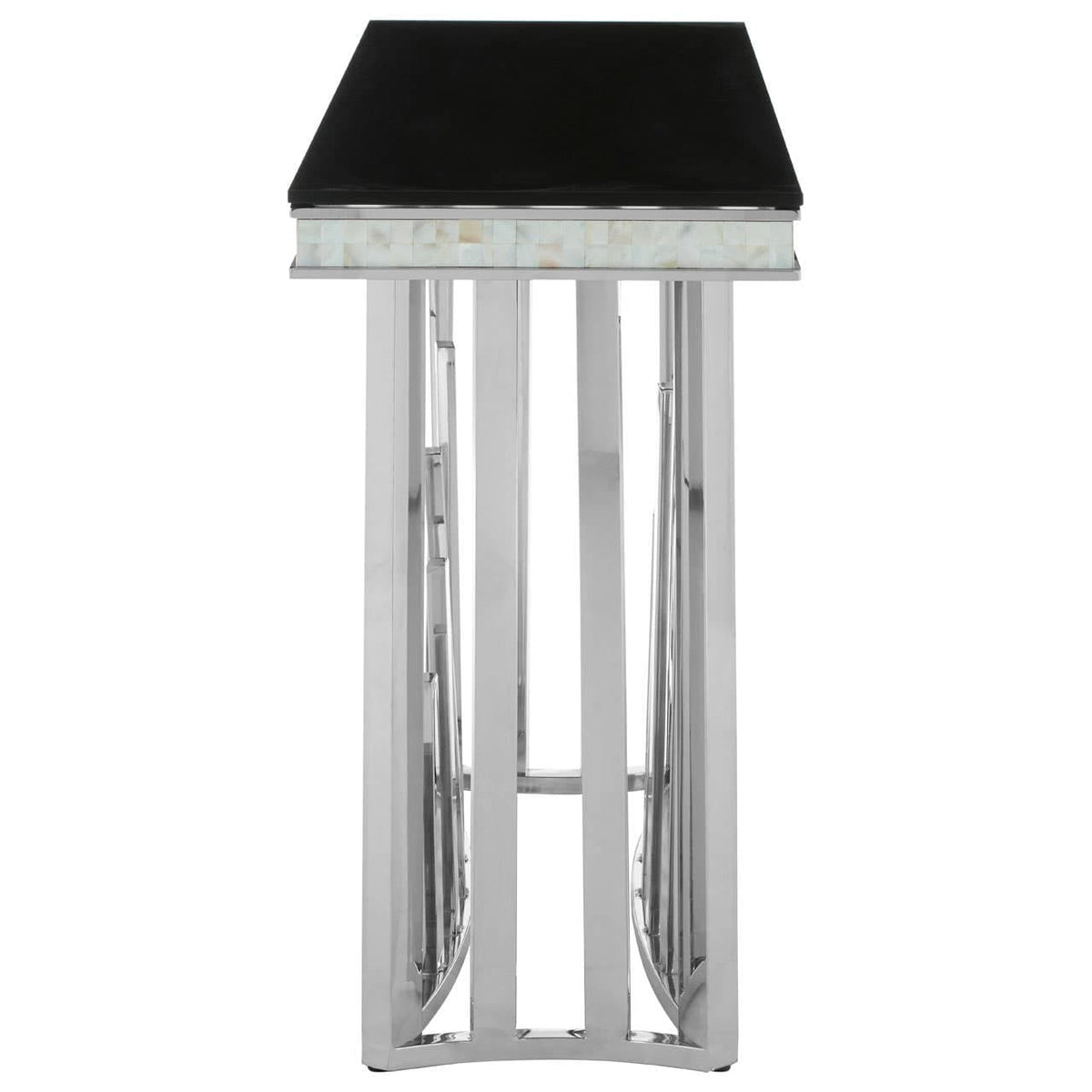 Eliza Silver Console Table.