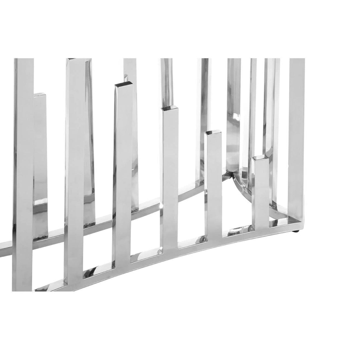 Eliza Silver Console Table.