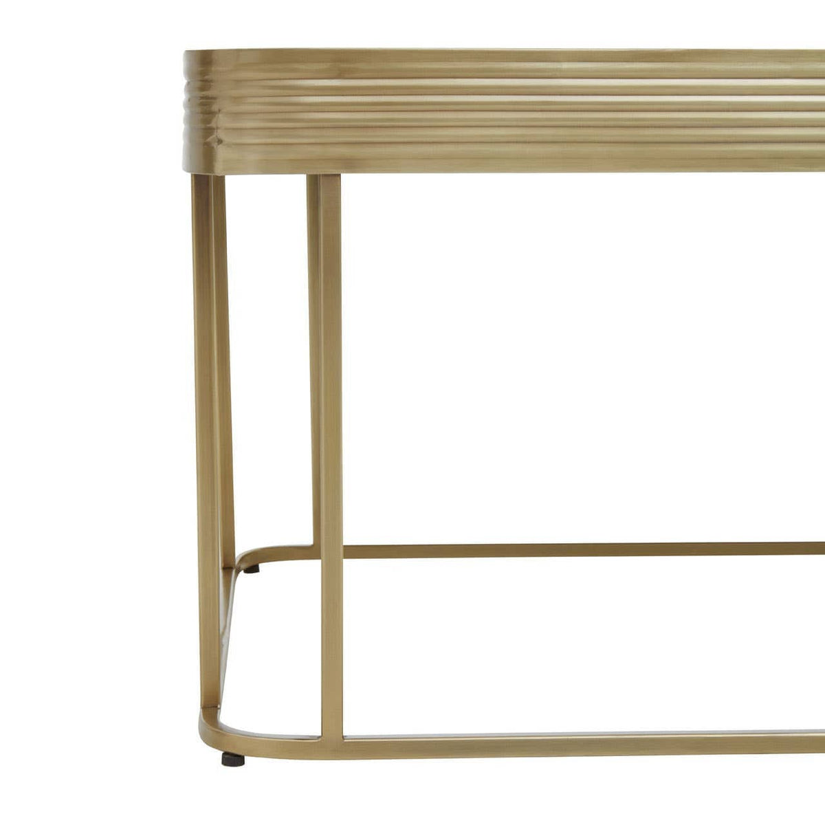Noosa & Co. Living Ella Gold Coffee Table with Mirror Top House of Isabella UK