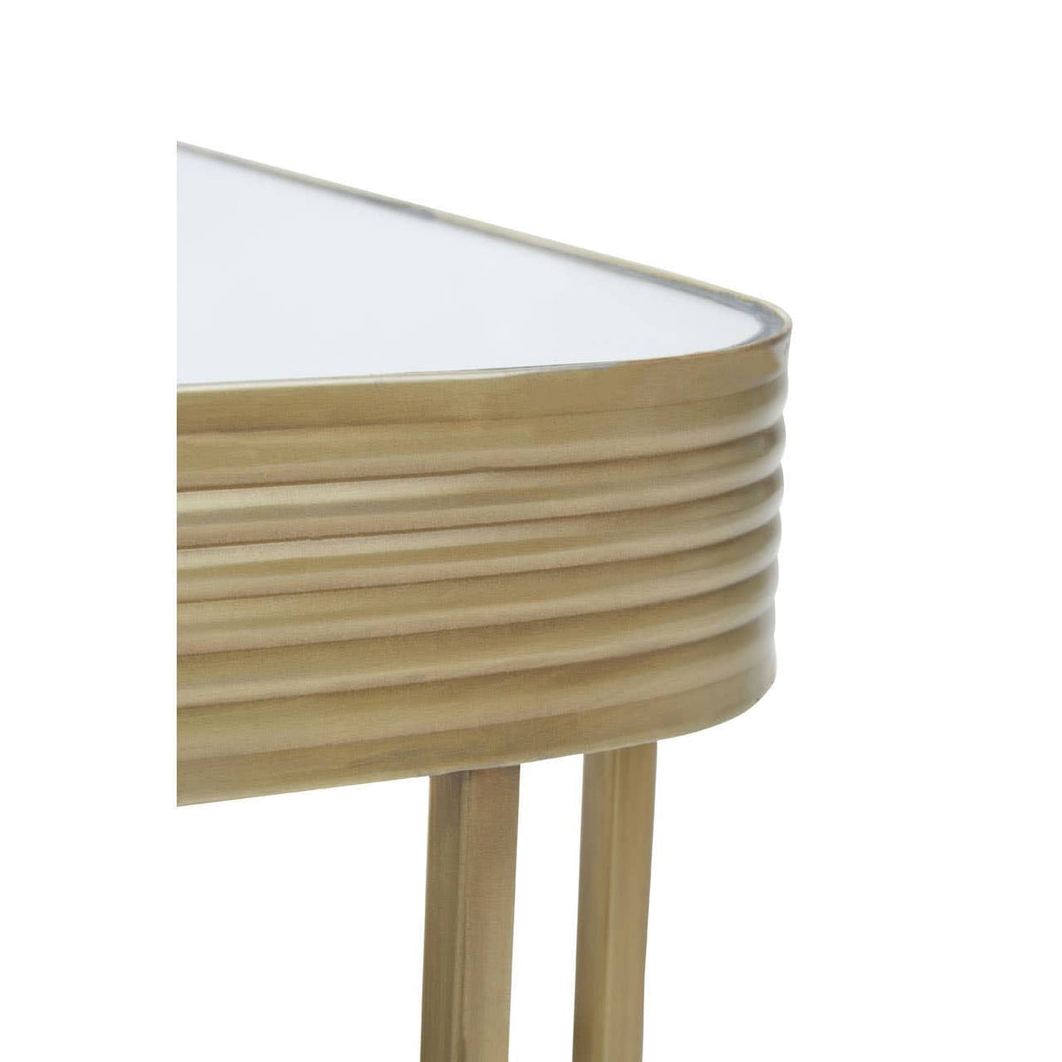 Noosa & Co. Living Ella Gold Coffee Table with Mirror Top House of Isabella UK