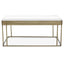 Noosa & Co. Living Ella Gold Coffee Table with Mirror Top House of Isabella UK
