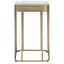 Noosa & Co. Living Ella Gold Side Table with Mirror Top House of Isabella UK