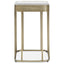 Noosa & Co. Living Ella Gold Side Table with Mirror Top House of Isabella UK