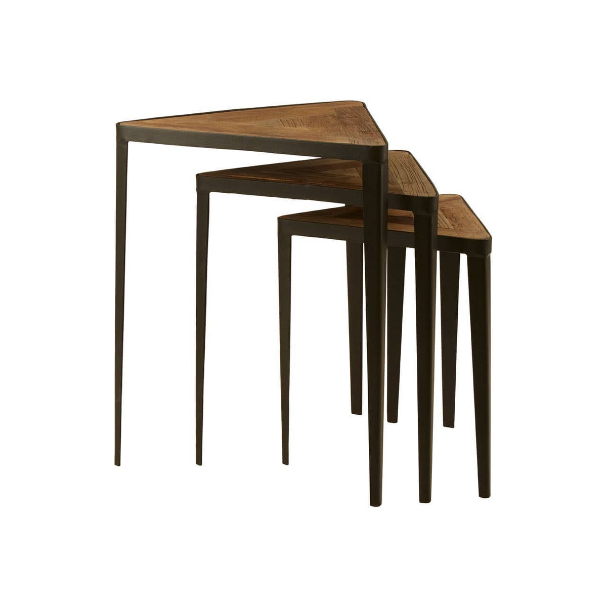 Elmo Set Of 3 Triangular Tables.