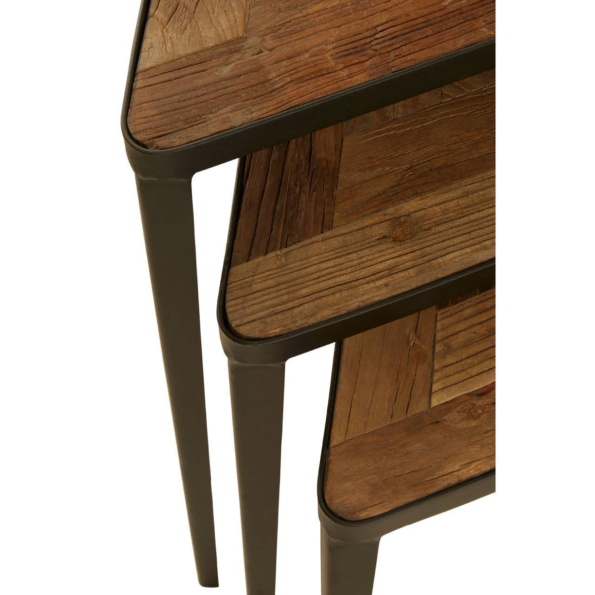 Elmo Set Of 3 Triangular Tables.