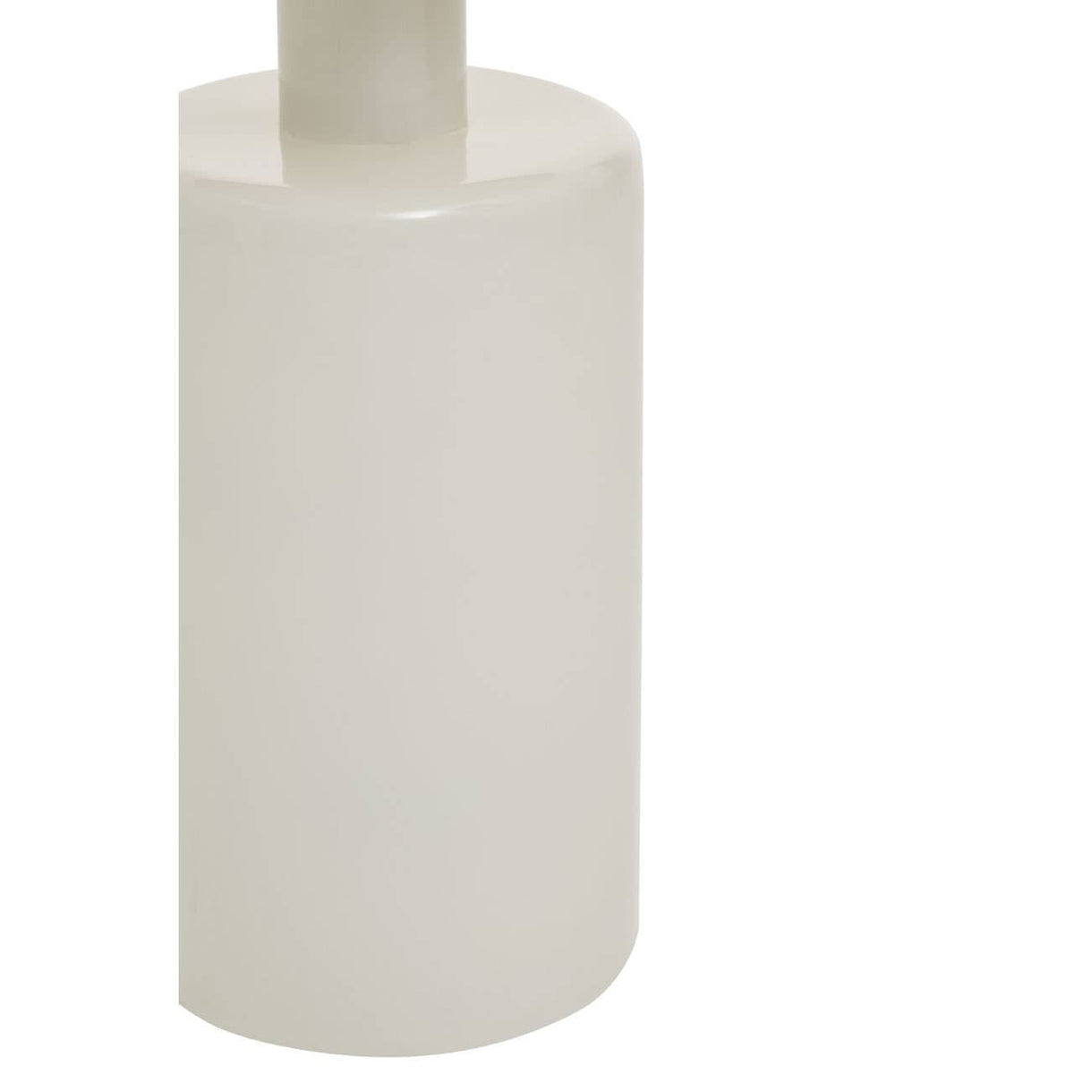 Elva Side Table With White Base.