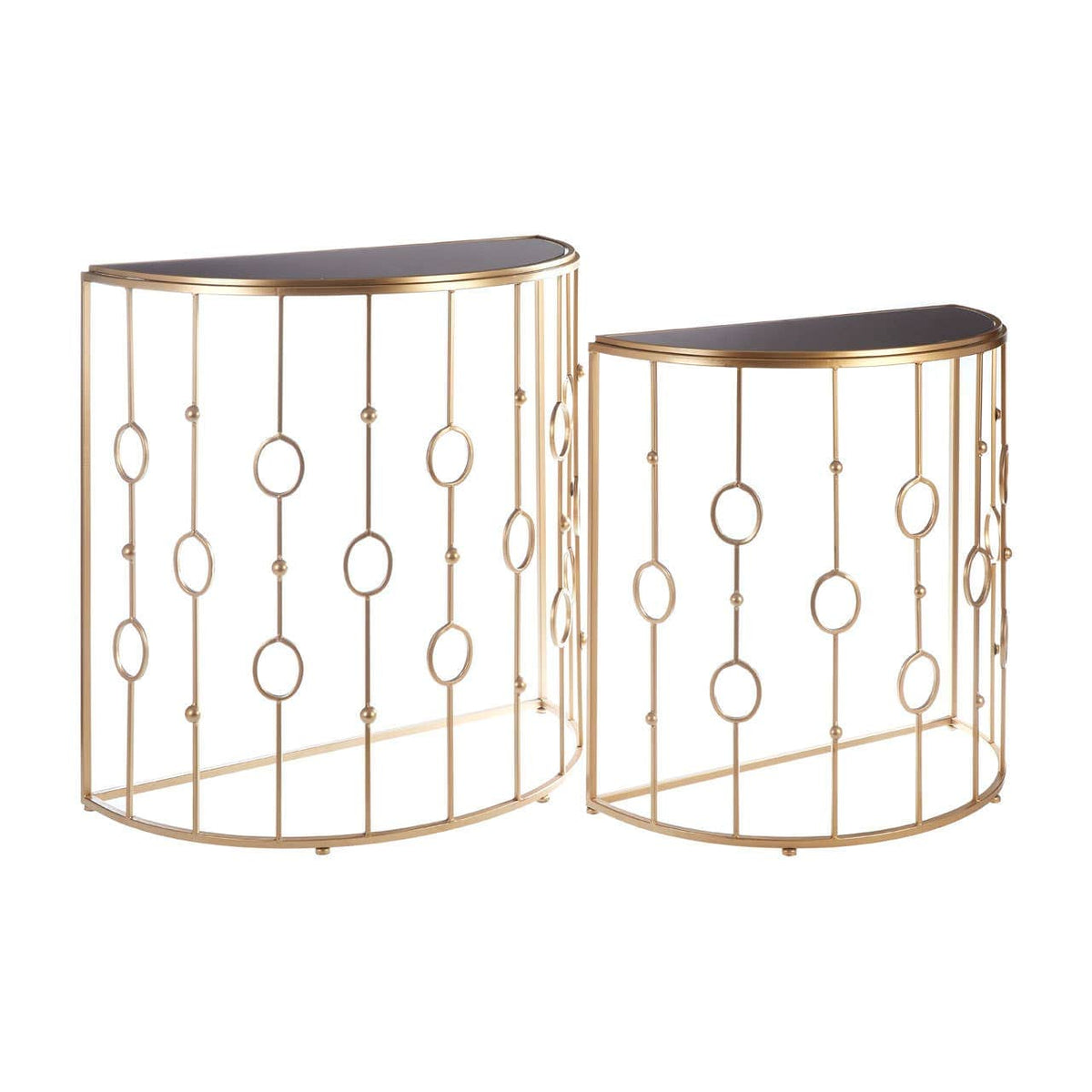 Faiza Art Deco Console Tables.