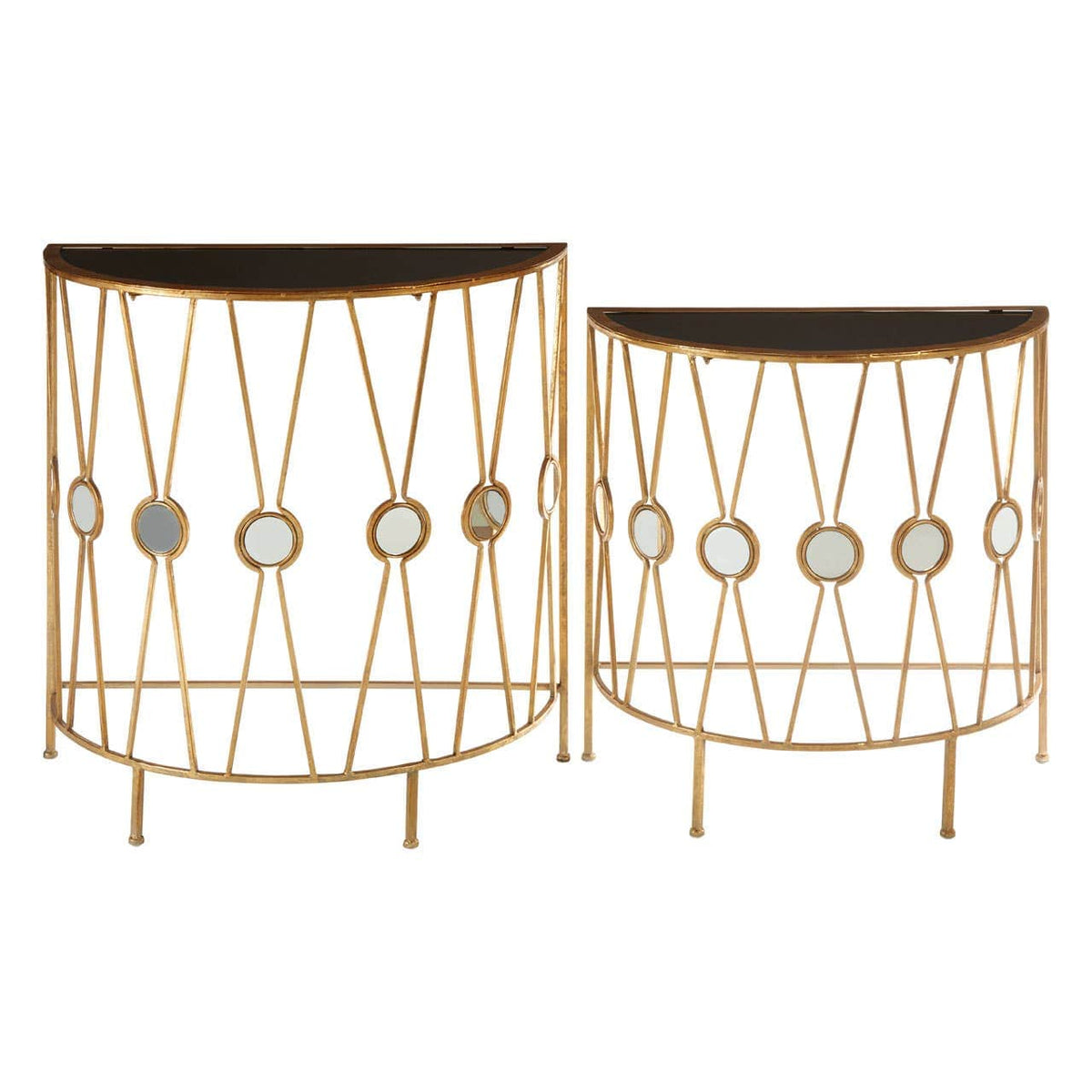 Faiza Set Of 2 X-Design Console Tables.