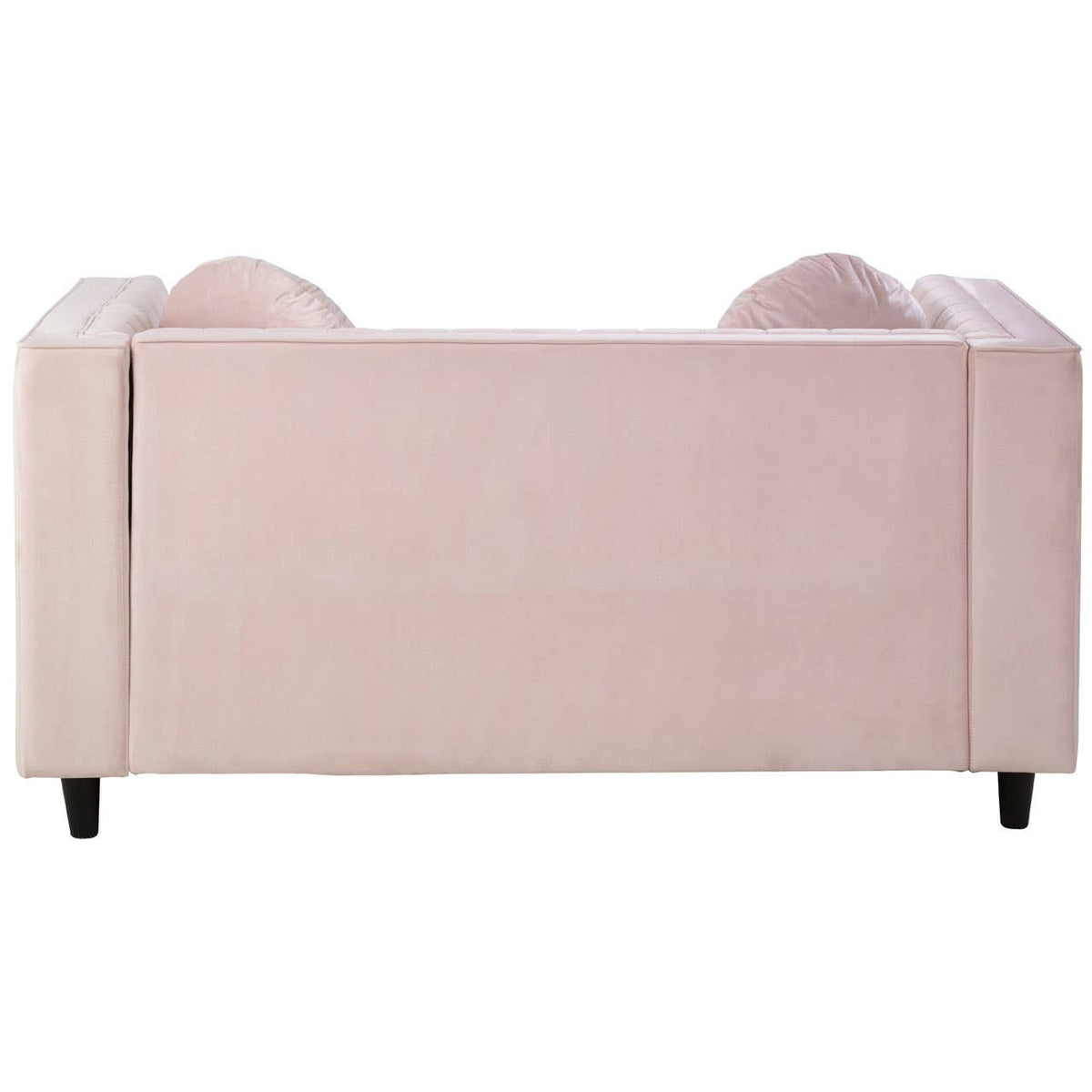 Farah 2 Seat Pink Velvet Sofa.