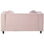 Farah 2 Seat Pink Velvet Sofa.