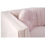 Farah 2 Seat Pink Velvet Sofa.
