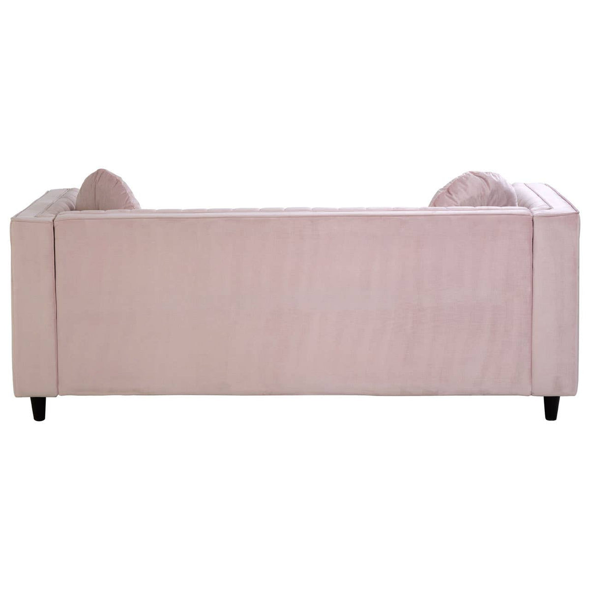 Farah 3 Seat Pink Velvet Sofa.