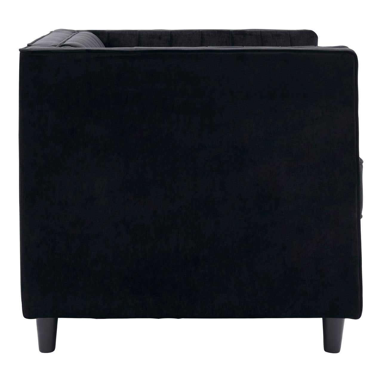 Noosa & Co. Living Farah Black Velvet Chair House of Isabella UK