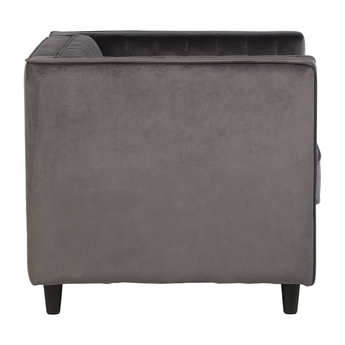Farah Grey Velvet Chair.
