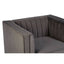 Farah Grey Velvet Chair.