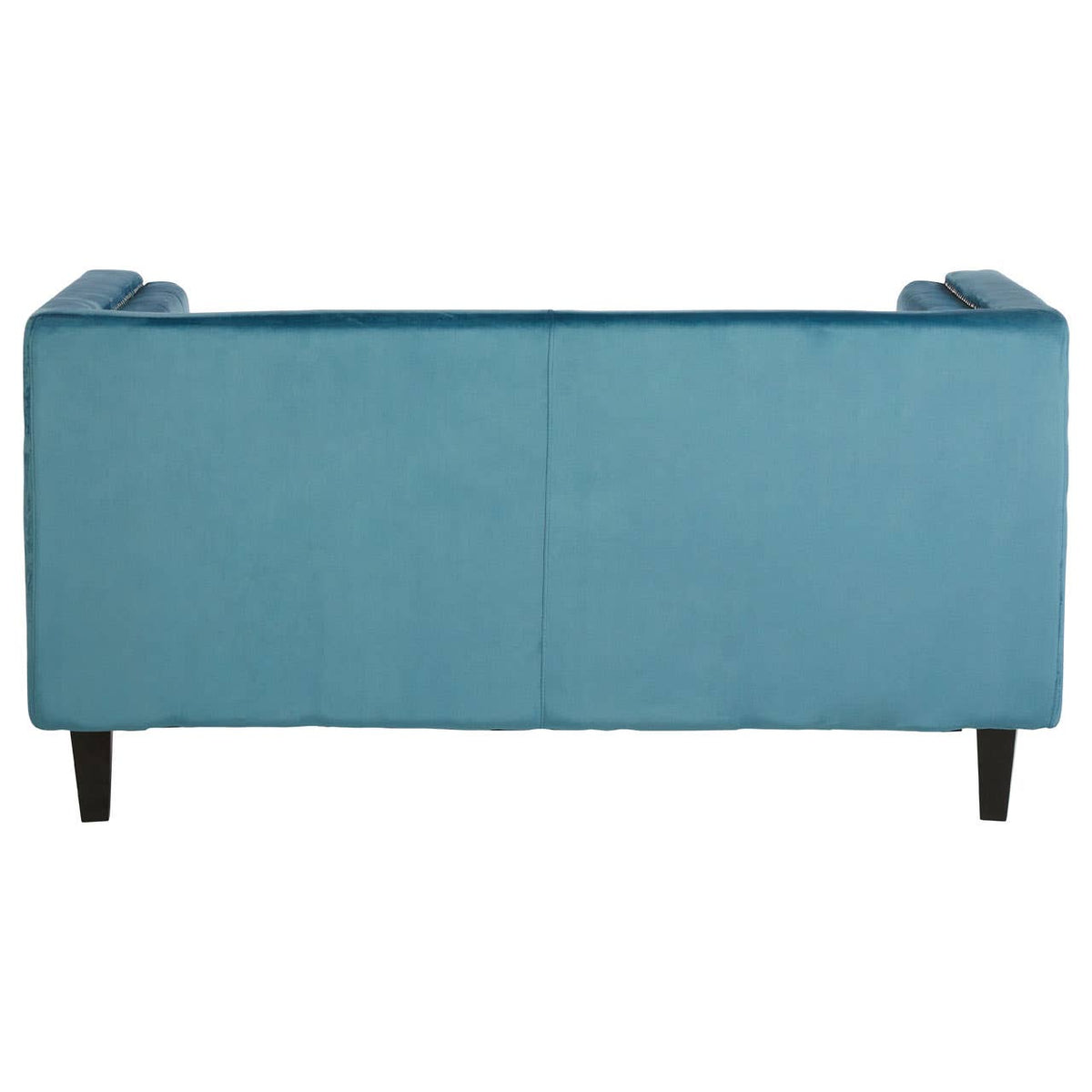 Felisa 2 Seat Blue Velvet Sofa.