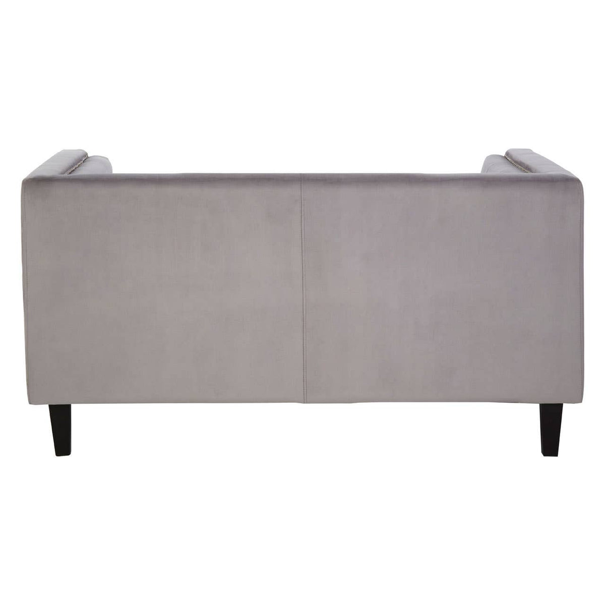 Felisa 2 Seat Grey Velvet Sofa.