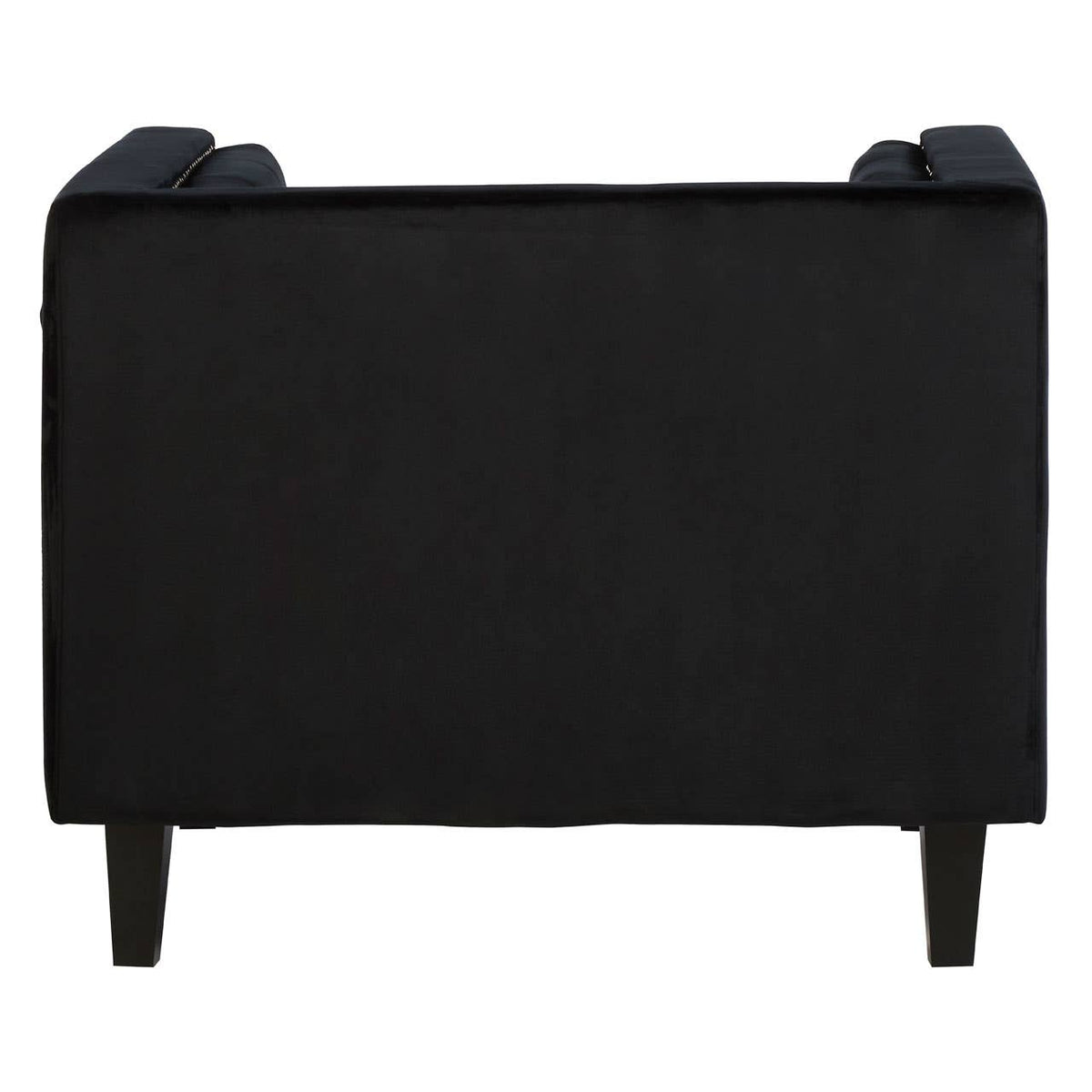Felisa Black Velvet Chair.