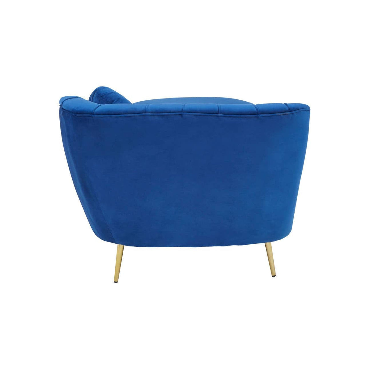 Noosa & Co. Living Felizia Midnight Blue Velvet Left Arm Chaise Lounge House of Isabella UK
