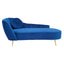 Noosa & Co. Living Felizia Midnight Blue Velvet Left Arm Chaise Lounge House of Isabella UK