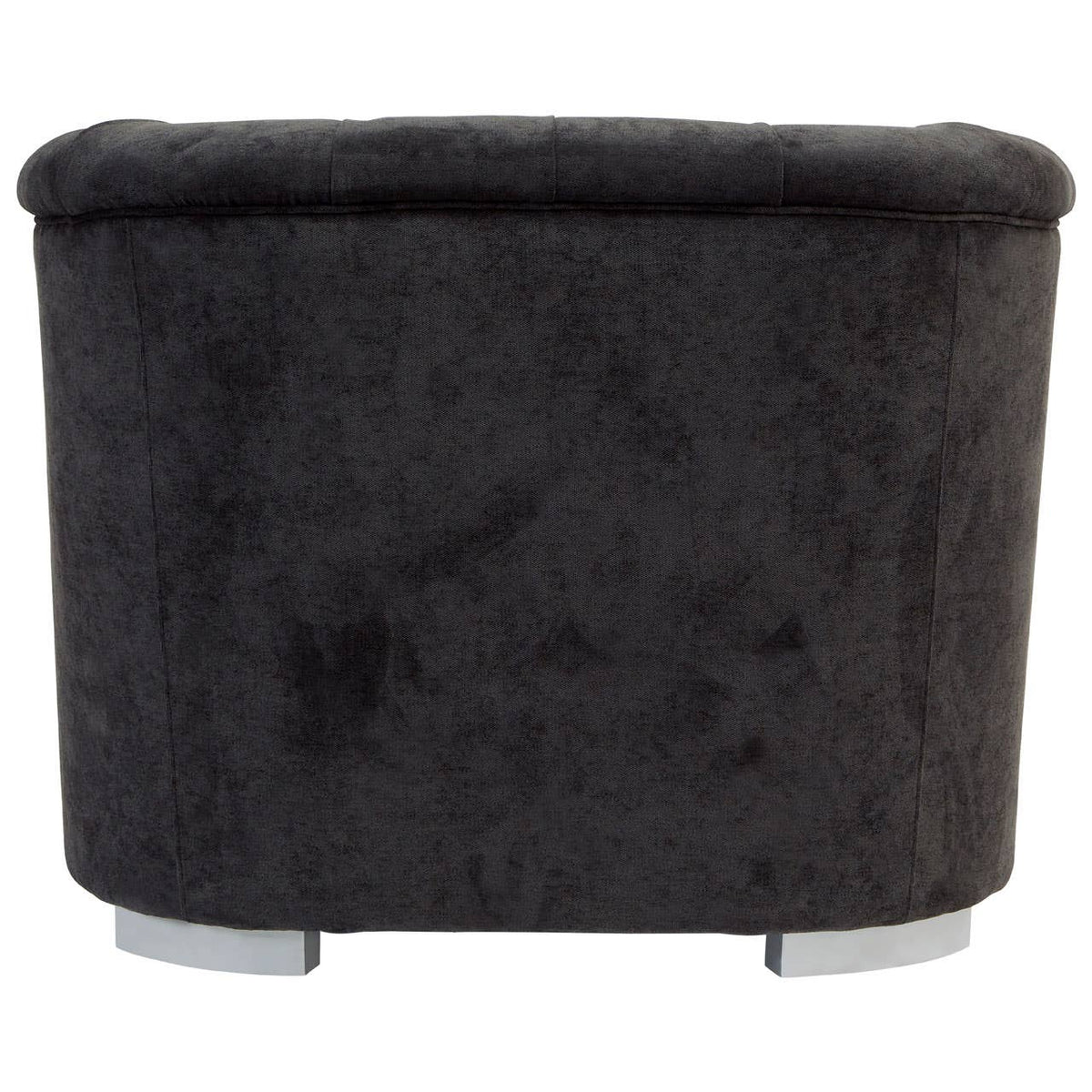 Fenton Black Fabric Armchair.