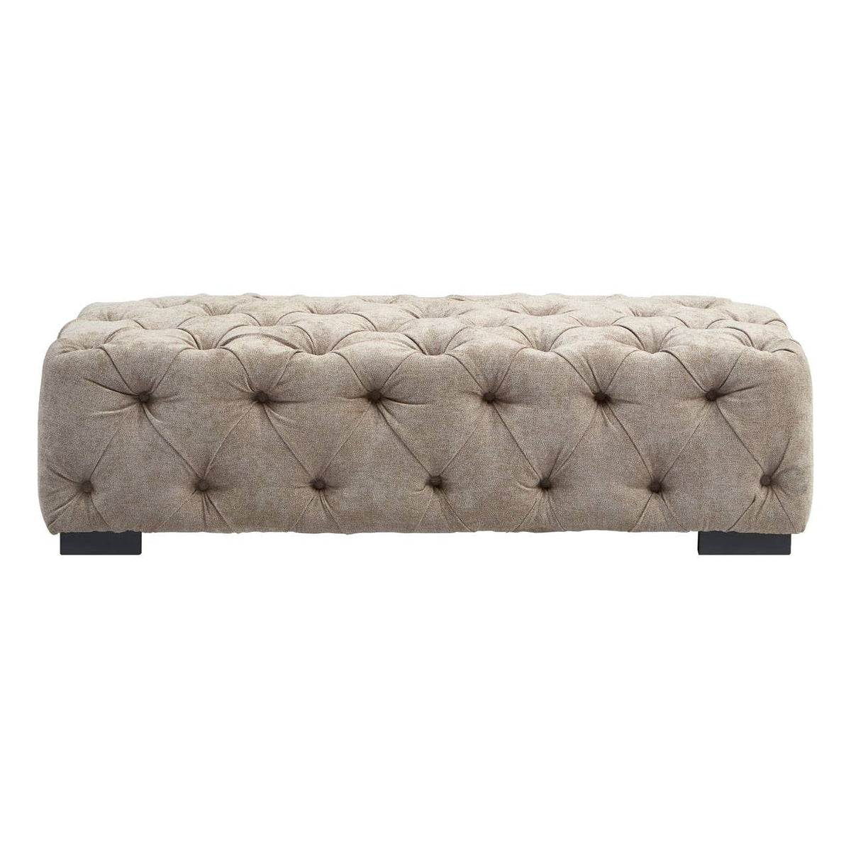 Fenton Natural Fabric Footstool.