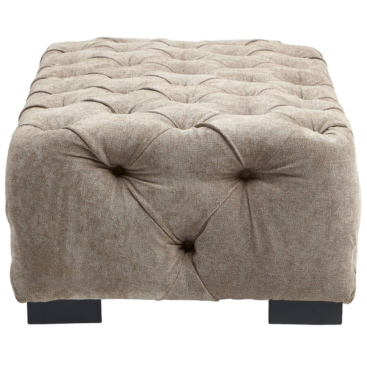 Fenton Natural Fabric Footstool.
