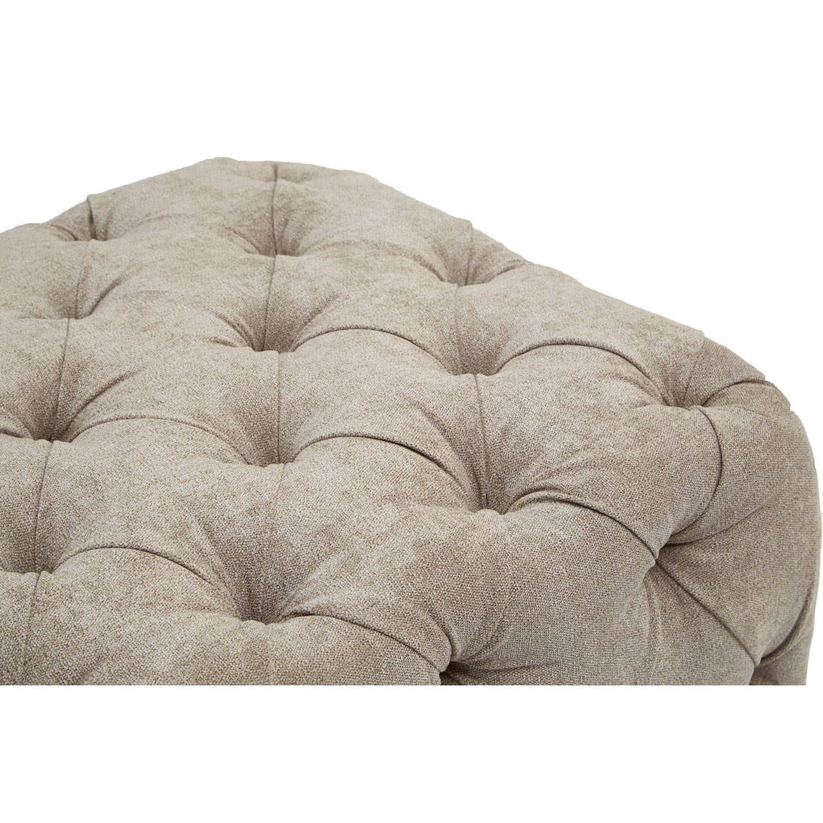 Fenton Natural Fabric Footstool.