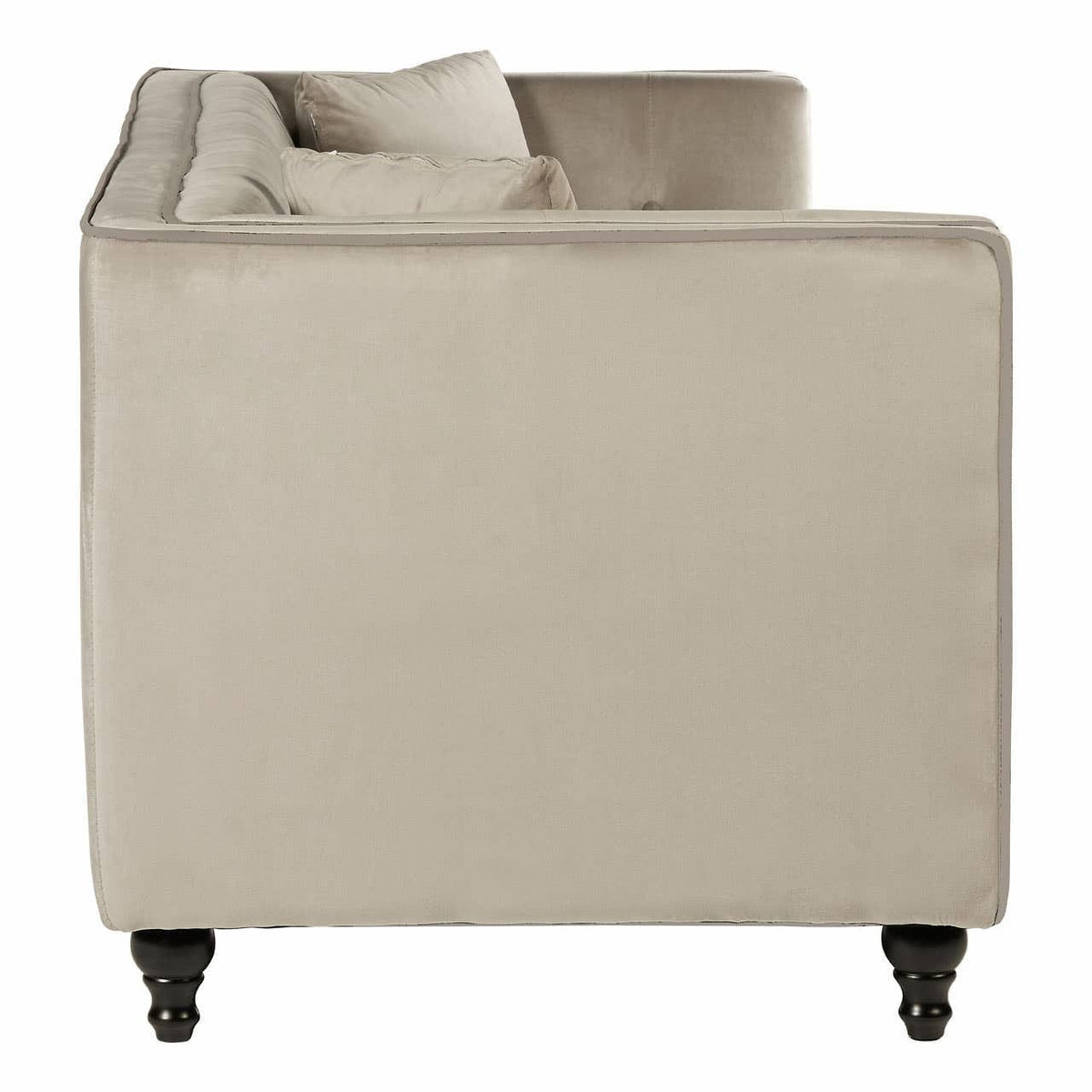 Noosa & Co. Living Ferris 3 Seat Mink Velvet Sofa House of Isabella UK