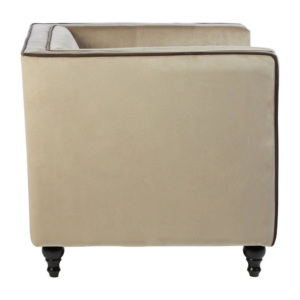 Ferris Mink Velvet Chair.