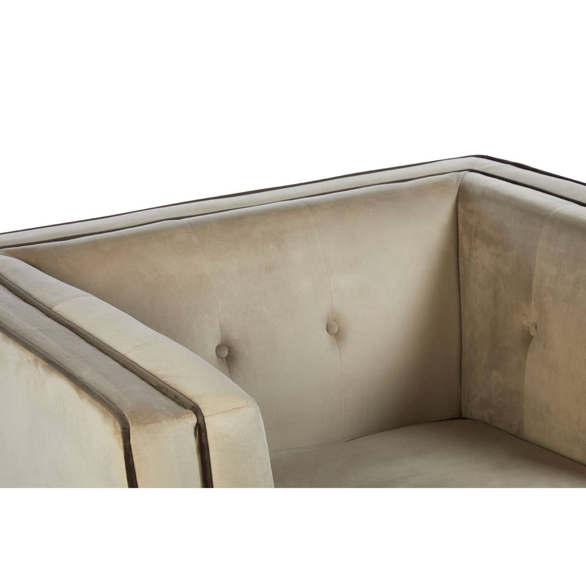 Ferris Mink Velvet Chair.