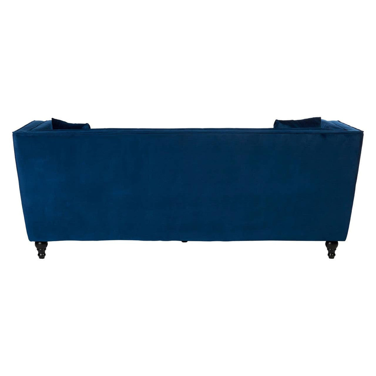 Noosa & Co. Living Ferris Three Seater Navy Blue Velvet Sofa House of Isabella UK
