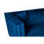 Noosa & Co. Living Ferris Three Seater Navy Blue Velvet Sofa House of Isabella UK