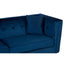Noosa & Co. Living Ferris Three Seater Navy Blue Velvet Sofa House of Isabella UK