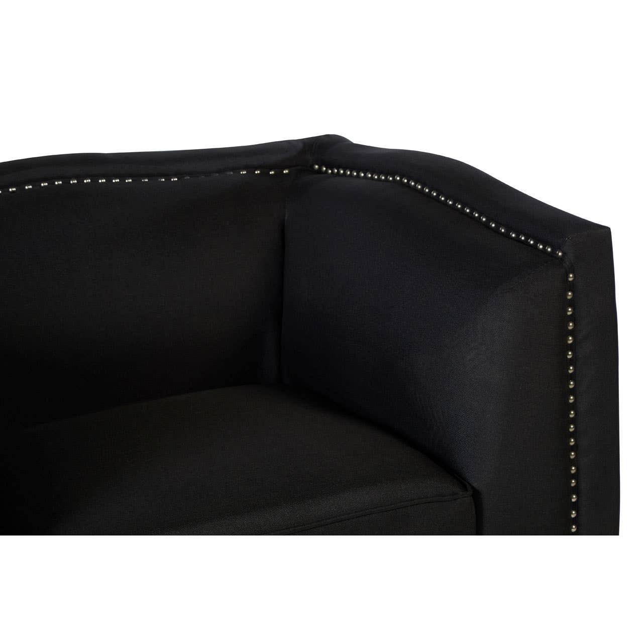 Noosa & Co. Living Feya Black Fabric Chair House of Isabella UK