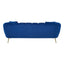 Noosa & Co. Living Florine 3 Seat Midnight Velvet Sofa House of Isabella UK