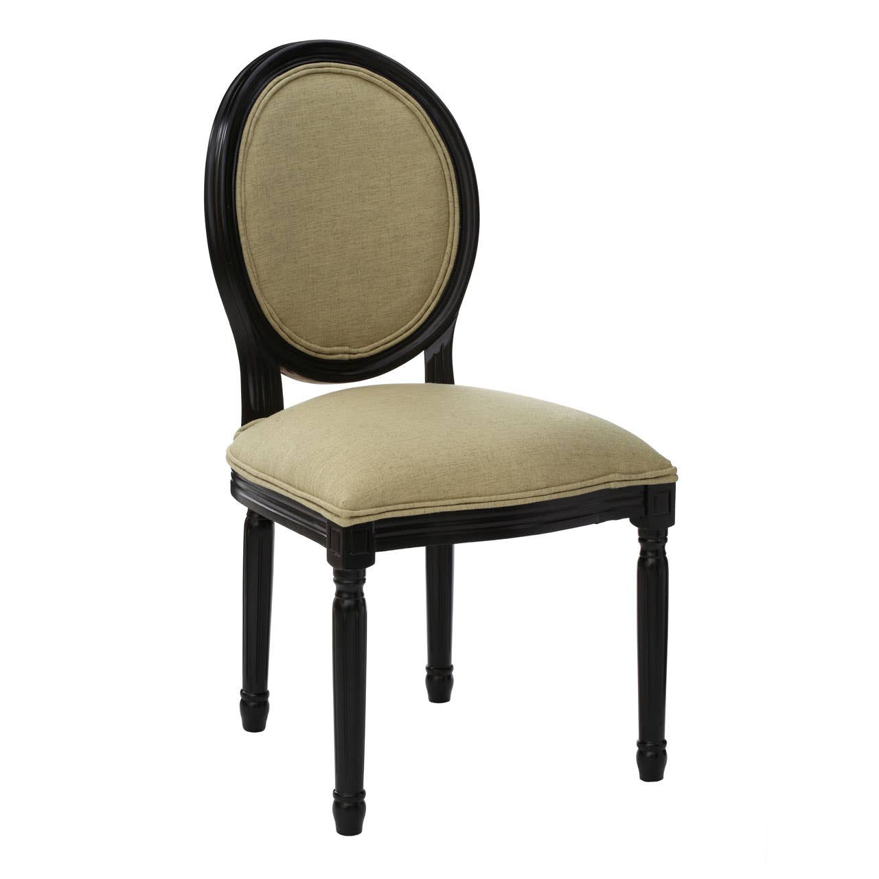 Noosa & Co. Living Francois Green Linen Chair House of Isabella UK