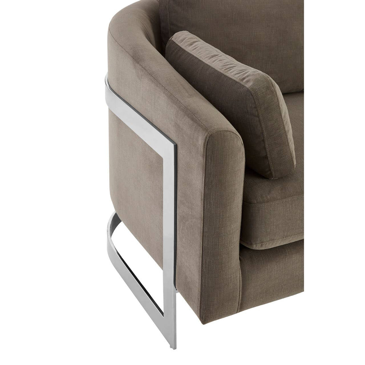 Freda 3 Seat Grey Sofa.