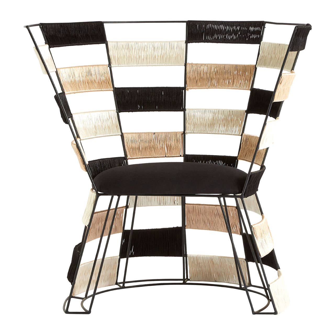 Noosa & Co. Living Fusion Beige / Black / White Chair House of Isabella UK